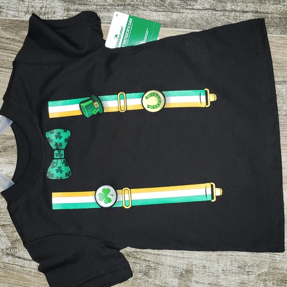 St Patrick's day toddler boy t-shirt size 2T